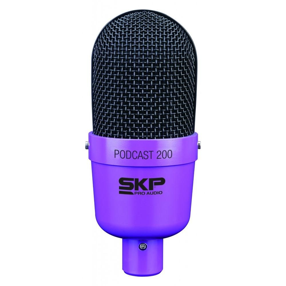 Foto 2 - Microfone C/Fio - SKP - Podcast 200 