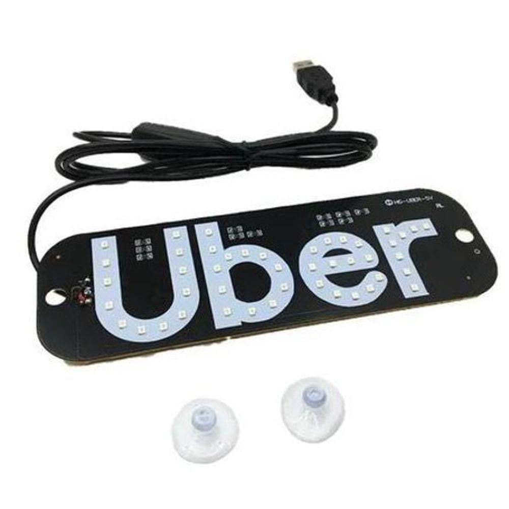 Foto 2 - Placa Led Uber - USB