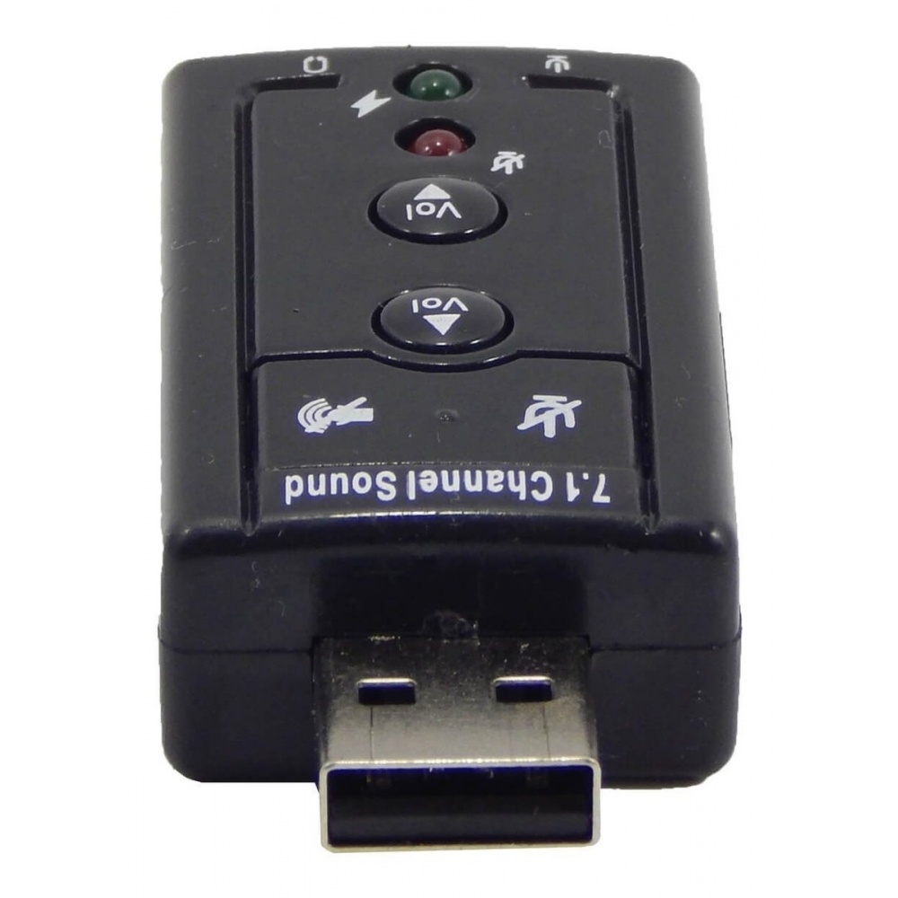 Foto 3 - Conversor de Áudio USB 7.1 - 2 Saídas